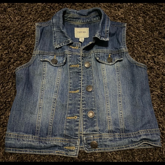 Cherokee Denim Jacket size L10/12 - Picture 1 of 1
